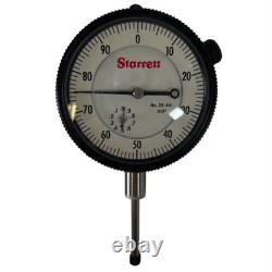 Starrett 25-441P 0-1 Range 0.001 Grad 0-100 Reading Dial Indicator