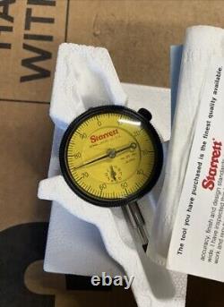 Starrett 25-481J-8 Dial Indicator 0-10.0mm Range, 0-100 Dial Reading IN STOCK