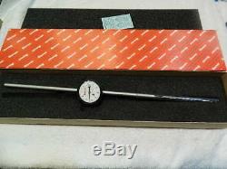 Starrett 25-5041J Dial Indicator 0-5 Inch Travel withBox, Sheeth In Very Good Cond