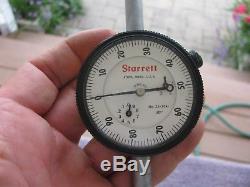 Starrett 3 travel. 001 dial indicator 25-3041 machinist tool