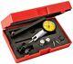 Starrett 3808MAC Dial Test Indicator with Dovetail Mount, 4 Attachments, and 2 E