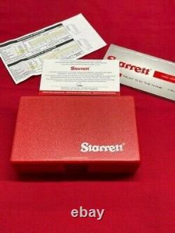 Starrett 3809AC Dial Test Indicator with Dovetail Mount IN STOCK
