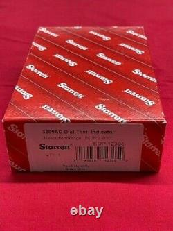 Starrett 3809AC Dial Test Indicator with Dovetail Mount IN STOCK