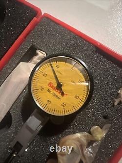 Starrett 3809MAC DIAL TEST INDICATOR (toolmaker Machinist Indicator 0.01-0.8mm)