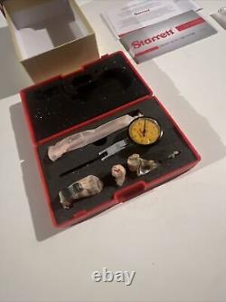 Starrett 3809MAC DIAL TEST INDICATOR (toolmaker Machinist Indicator 0.01-0.8mm)