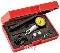 Starrett 3809MAC Dial Test Indicator With Dovetail Mount, 4 Attachments, And 2