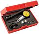 Starrett 3809MAC Dial Test Indicator with Dovetail Mount, 4 Attachments, and 2 Ex
