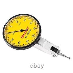 Starrett 3908Ma Dial Test Indicator Set, 1-9/16, Yellow