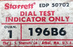 Starrett 50702 Dial Indicator 196B6