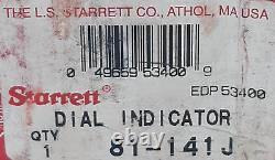 Starrett 53400 Dial Indicator 81-141J