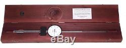 Starrett 6 Dial Indicator 656-6041J in Original Wooden Case Made in USA Used