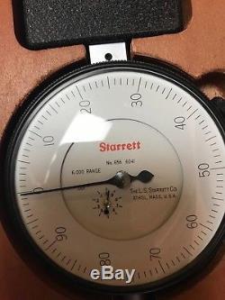 Starrett 6 Dial Indicator Gage 656-6041