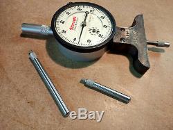 Starrett 644-441 dial depth gauge set