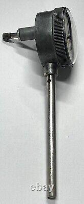 Starrett 645A5Z Back Plunger Dial Indicator with Attachments Set, 0.200.001