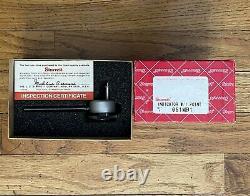 Starrett 651MB1 Back Plunger Dial Indicator 5mm Range, 0-100 Dial Face, 0.01mm