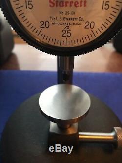 Starrett 654jz Dial Bench Gage With Wooden Box (price Reduced)
