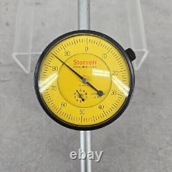 Starrett 655-2081 Dial Indicator 50mm Range Made In USA