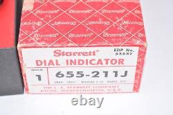 Starrett 655-211J Dial Indicator With Box
