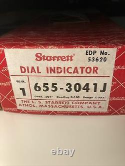 Starrett 655-3041J Dial Indicator