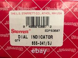Starrett 655-341/5J Dial Indicator IN STOCK
