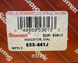 Starrett 655-441J Dial Indicator