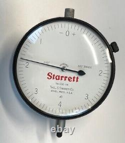 Starrett 656-118J Dial Indicator, 0.020 Range. 0001 Graduation