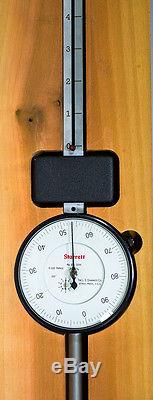 Starrett 656-12041 Long Range Dial Indicator in Wood Case