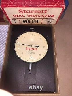 Starrett 656 144 Dial Indicator. 001 Range. 100