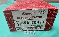 Starrett 656-2041J Dial Indicator 0-2.000 Range, 0-100.001 Grads IN STOCK