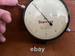 Starrett 656-211 Dial Indicator. 0001.025 Range Jewled