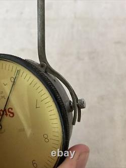Starrett 656-211 Dial Indicator. 0001.025 Range With Attachment Jeweled