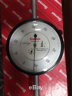 Starrett 656-3041J 3 Travel 3 Face Dial Indicator HARD TO FIND. RARELY USED