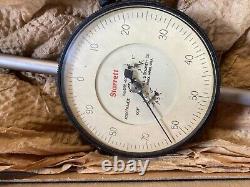 Starrett 656-4041 Dial Indicator 0-4.000 Range, 0-100 Balanced Dial