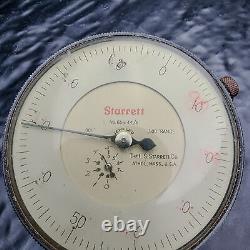 Starrett 656-441/5.001.500 Range Dial Indicator with Fixture Tool