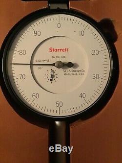 Starrett 656-6041 0-6 Long Range Percision Indicator