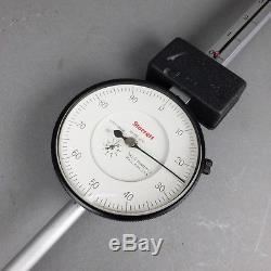 Starrett 656-6041 Dial Indicator Gage with Case, 0.001 Div, 0 6