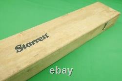 Starrett 656-6041 Extra Long Range Drop Point Dial Indicator 6 Range. 001