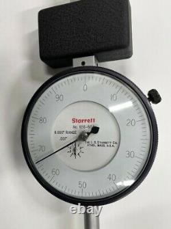 Starrett 656-6041J Dial Indicator, 0- 6.000 Range. 001 Graduation