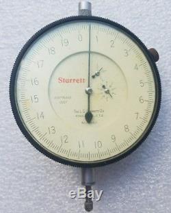 Starrett 656-617 Face Dial Indicator 1/10,000 (. 0001). 400 Range