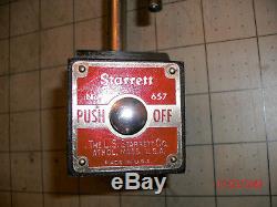 Starrett #657 Dial Indicator Stand