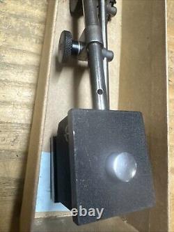 Starrett 657AA Magnetic Base Indicator Holder New in Box 22JS2270-E2