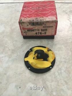 Starrett 657AA Magnetic Base Indicator Holder with dial indicators, extra holders