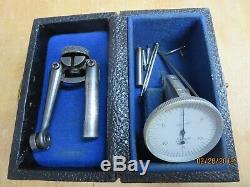 Starrett 657AA magnetic base with No. 657Y Also LUFKIN H-60X Dial Indicator