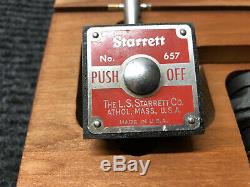 Starrett 657ez Magnetic Base Indicator Set