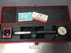 Starrett 659 Heavy Duty Magnetic Base With No. 25-131 Dial Indicator