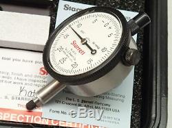 Starrett 665JZ Inspection Set Outfit 25-131 Dial Indicator Nice