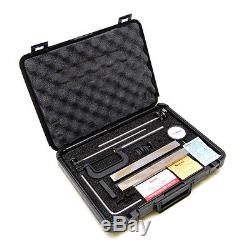Starrett 665JZ Inspection Set with 25-131J AGD Dial Indicator Holder 665 with Case