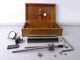 Starrett 665JZ Inspection Set with dial indicator gauge & original wood box