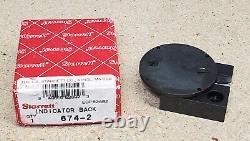 Starrett 674-2 dial indicator back adjustable bracket mount