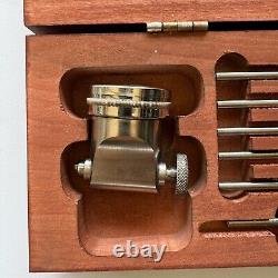 Starrett 697 Inside Dial Gauge Set 61-458mm Range 0.02mm Grads 0-50-0 Face